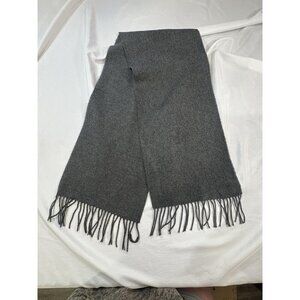 V.FRAAS Cashmink Gray 100% Acrylic Scarf 59”x 11”
